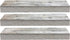 Sorbus Floating Shelves - 3 Pack 16 Inch Rustic Wall Shelves for Bedroom, Kitchen, Living Room, Bathroom Shelves, Home Decor, Office - Floating Shelf for Trophy, Books, Frames, Toilet Paper