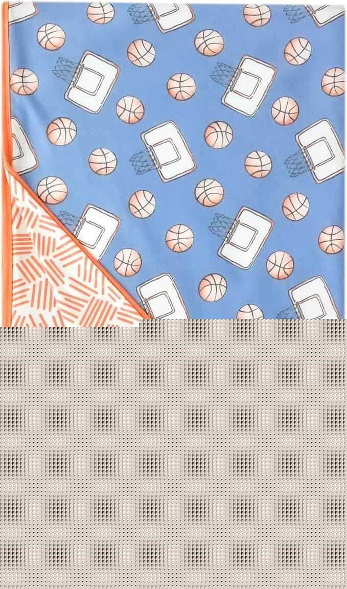 Copper Pearl Jumbo Premium Knit 3 Layer Stretchy Throw Blanket 'Dunk'
