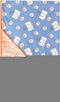 Copper Pearl Jumbo Premium Knit 3 Layer Stretchy Throw Blanket 'Dunk'
