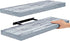 Sorbus Floating Shelves - 2 Pack 24 X 9 Inch Rustic Blue Wall Shelves for Bedroom, Kitchen, Living Room, Bathroom Shelves, Home Decor - Extra Long Floating Shelf for Trophy, Books Frames, Toilet Paper