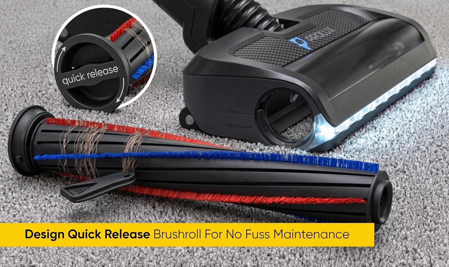 Prolux RS7 PRO Commercial Cordless Handheld Upright Stick Vacuum