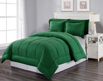 Decor & More Home Essentials 3 Piece Embossed Stripe Down Alternative Comforter Set