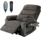 Power Lift Recliner Chair for Adults Elderly Chenille Lay Flat Recliners with Massage Heat, Extended Footrest, Wireless Charging Device, USB Ports, Cup Holder, Lumbar Pillow Up to 400LBS