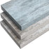 Sorbus Floating Shelves - 3 Pack 16 Inch Rustic & Blue Wall Shelves for Bedroom, Kitchen, Living Room, Bathroom Shelves, Home Decor, Office - Floating Shelf for Trophy, Books, Frames