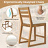 Patio Bar Set With Ergonomic Chairs