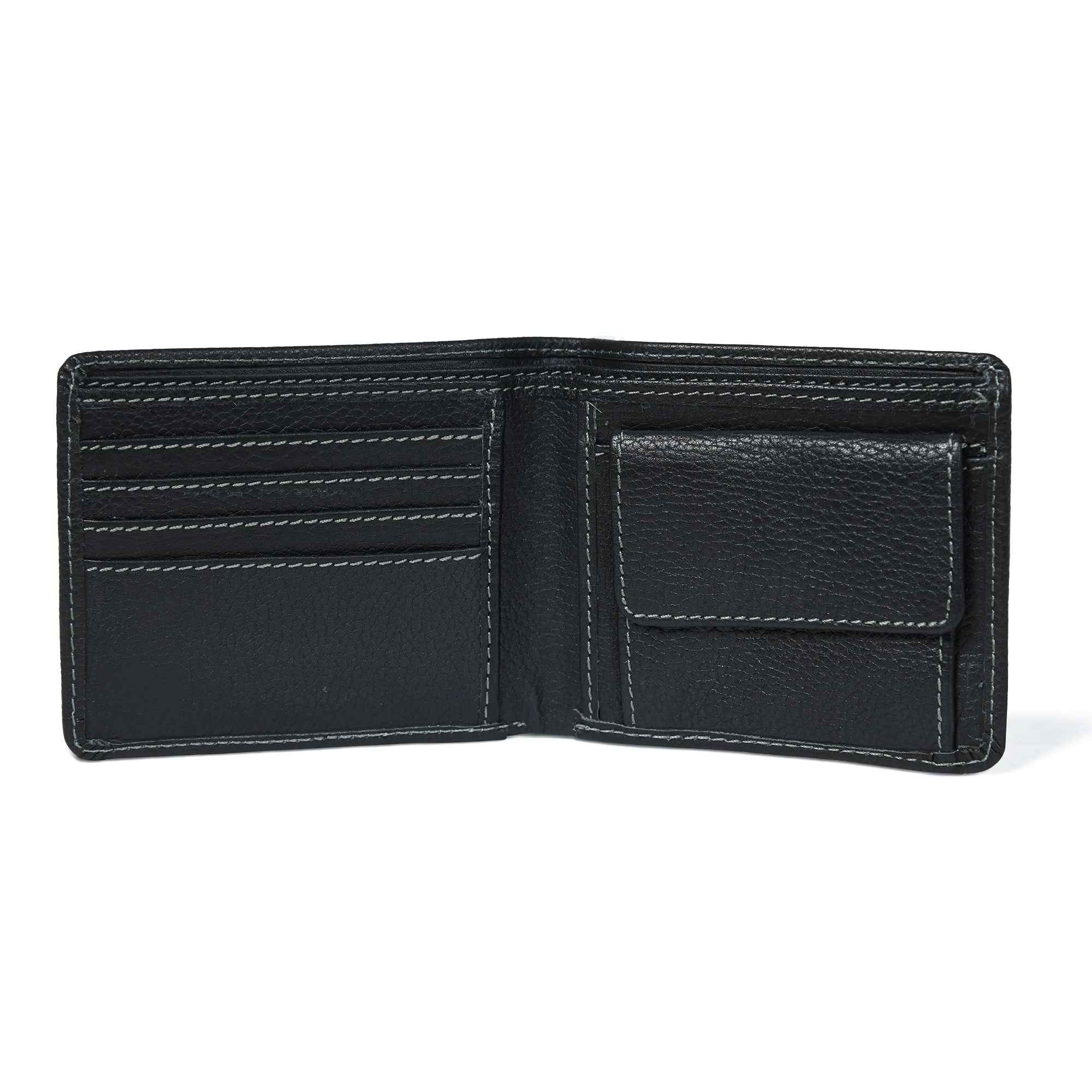 Classic Black Leather Wallet