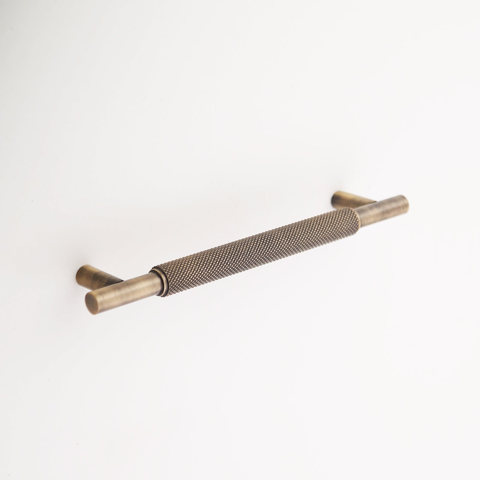 Grayson Knurled Solid Brass Drawer Pull