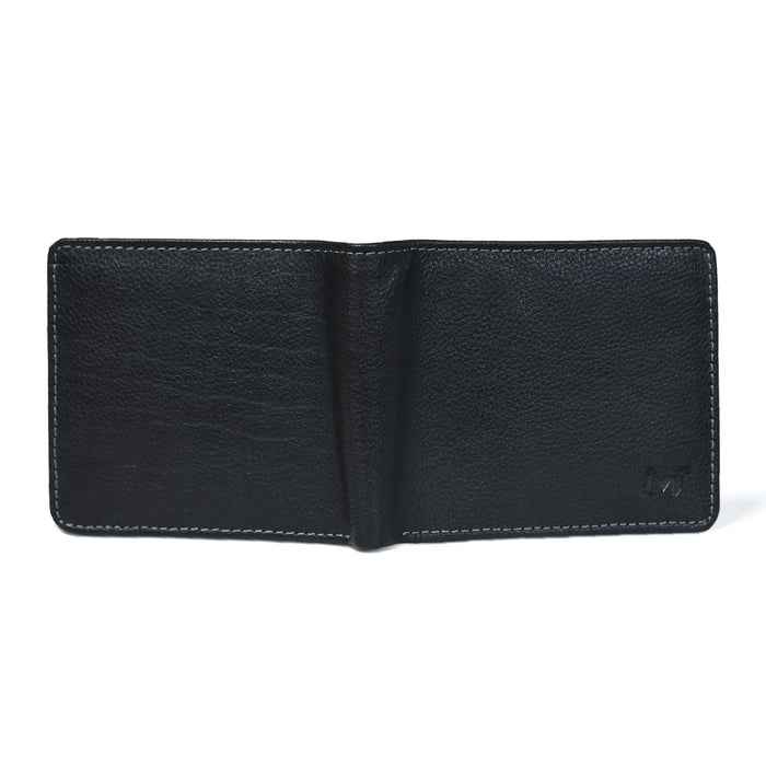 Classic Black Leather Wallet