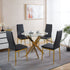 Elegant Legs Dining Chair (Set of 4)