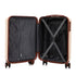 14'/20' 2-Piece Beige ABS Spinner Wheel Luggage Set