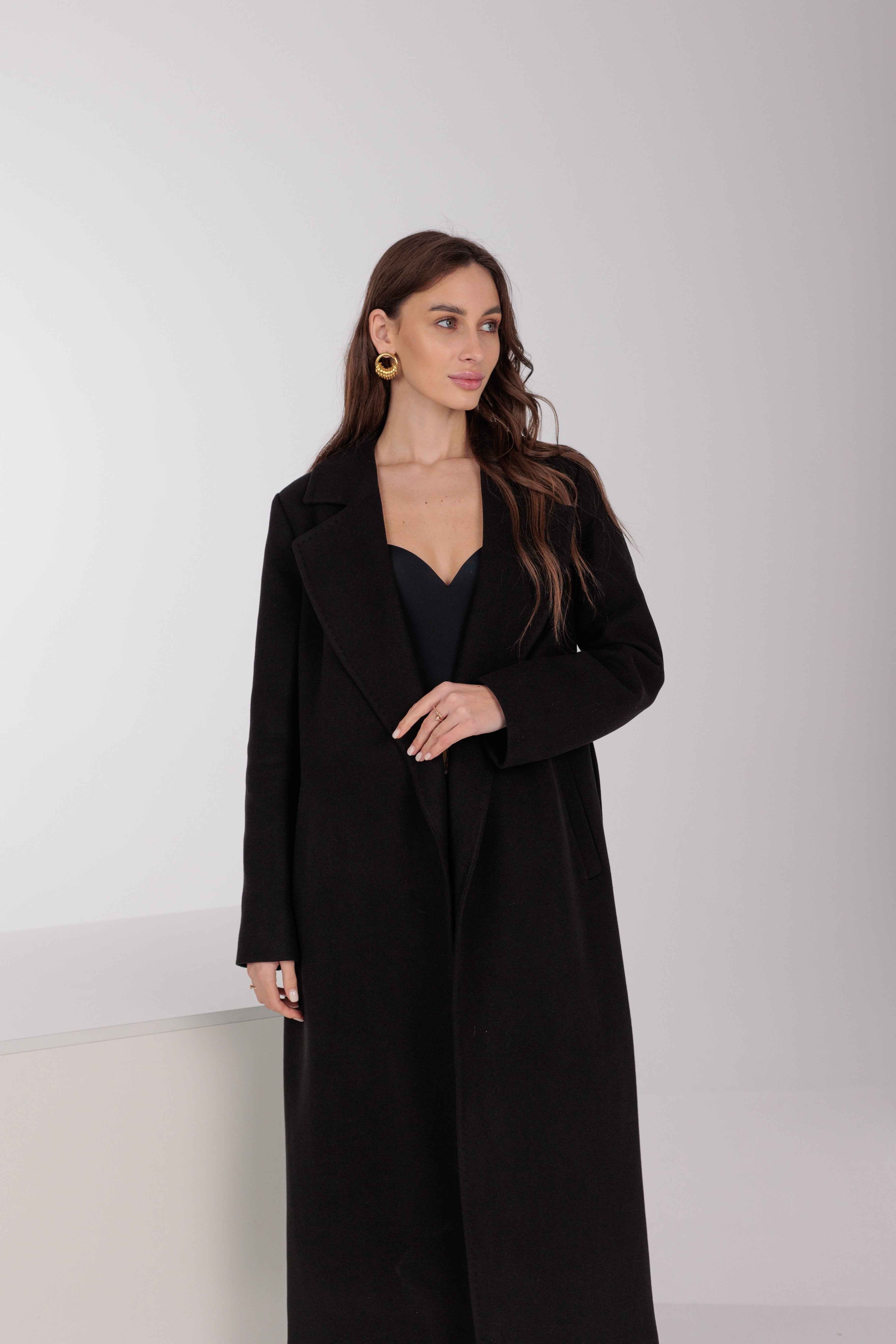 Pre-Order. Re-Stock Ships February 2026. Astoria Classic Wraparound Wool Blend Overcoat