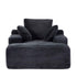 Oversized Chaise Lounge Chair Cozy Cloud Couch With 3 Throw Pillows And Wide Armrest