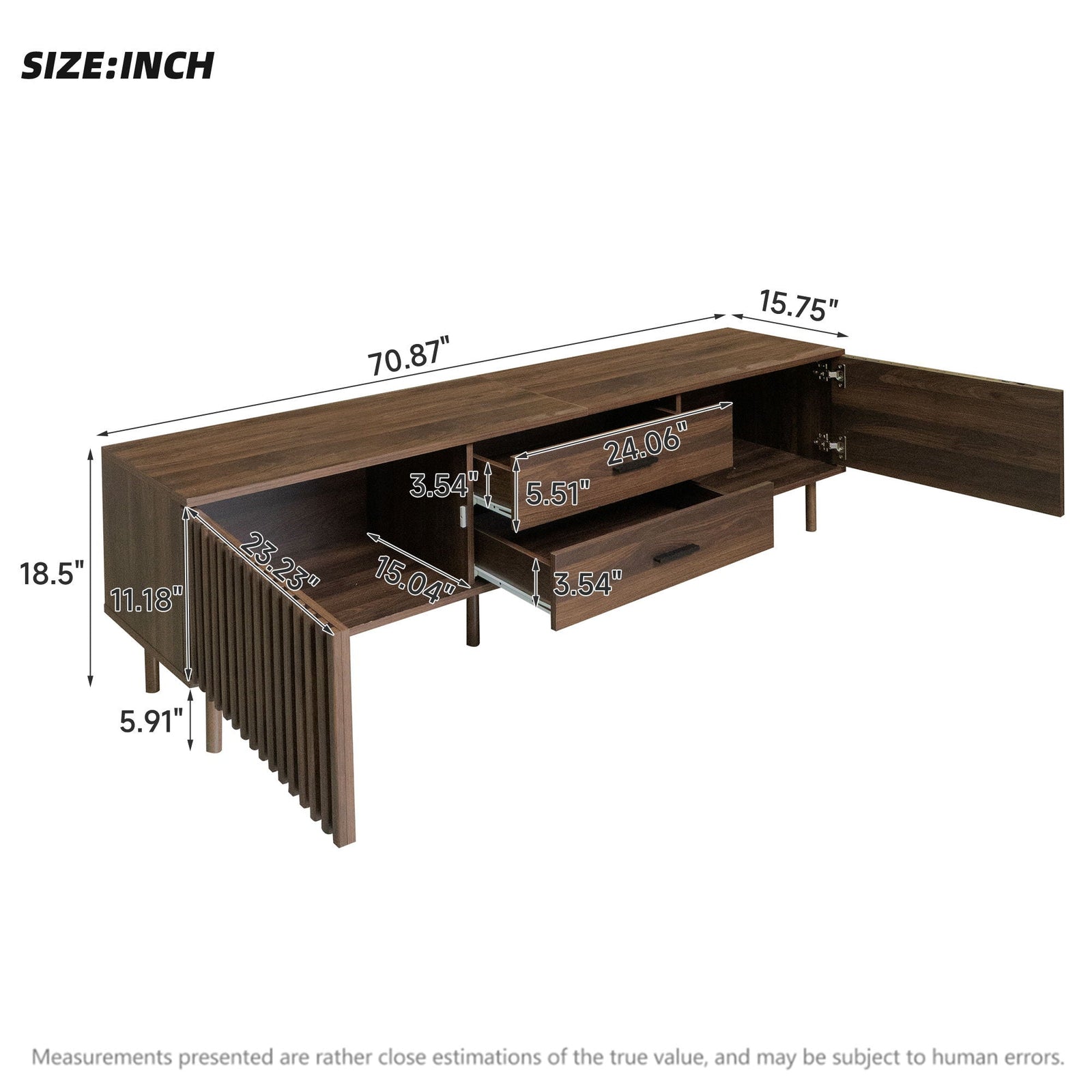 TV Stand For TVs Up To 80