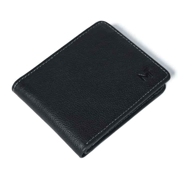 Classic Black Leather Wallet