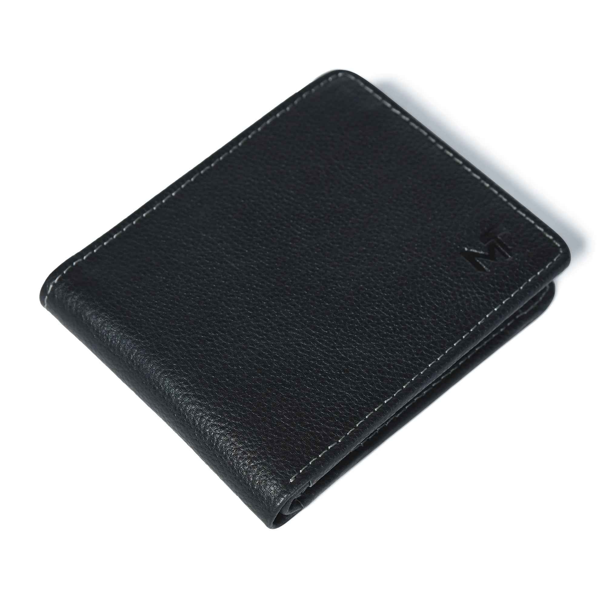 Classic Black Leather Wallet