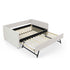 Upholstered Daybed With Pop Up Trundle