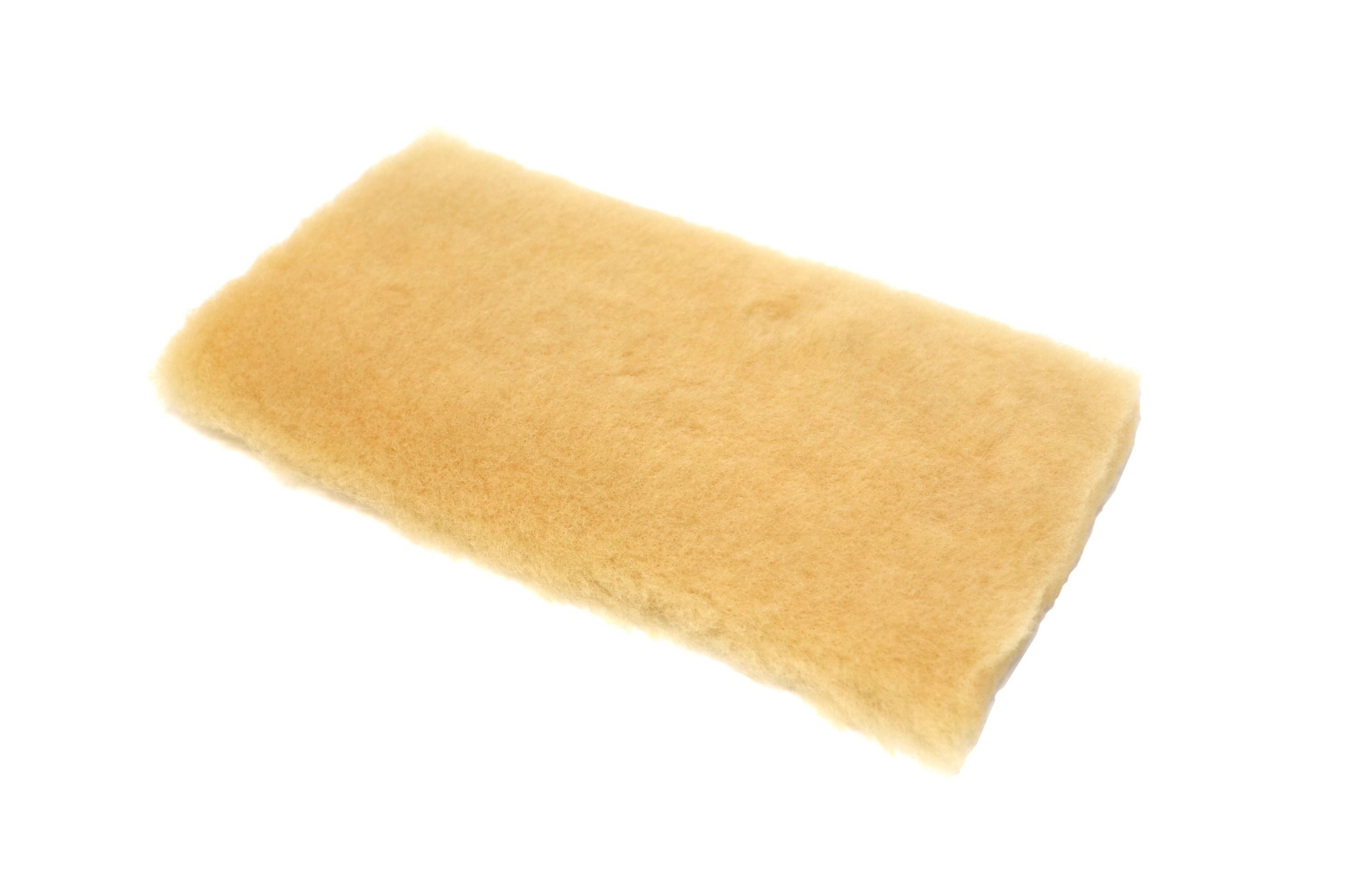 24" Premium Grade Wool 1” Nap Lambskin Floor Applicator Refill Pad - Case Of 25