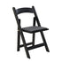 Solid Wood Upholstered Folding Chair Set, Dining Room (Set of 4)