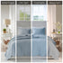 3 Piece Reversible Scalloped Edge Quilt Set - Blue King/Cal King