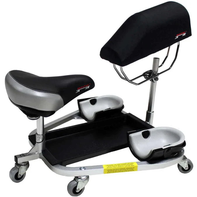 Racatac Kneeling Sitting Creeper with 3" Casters and Chest Support