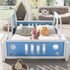 Classic Car Shaped Platform Bed With Wheels