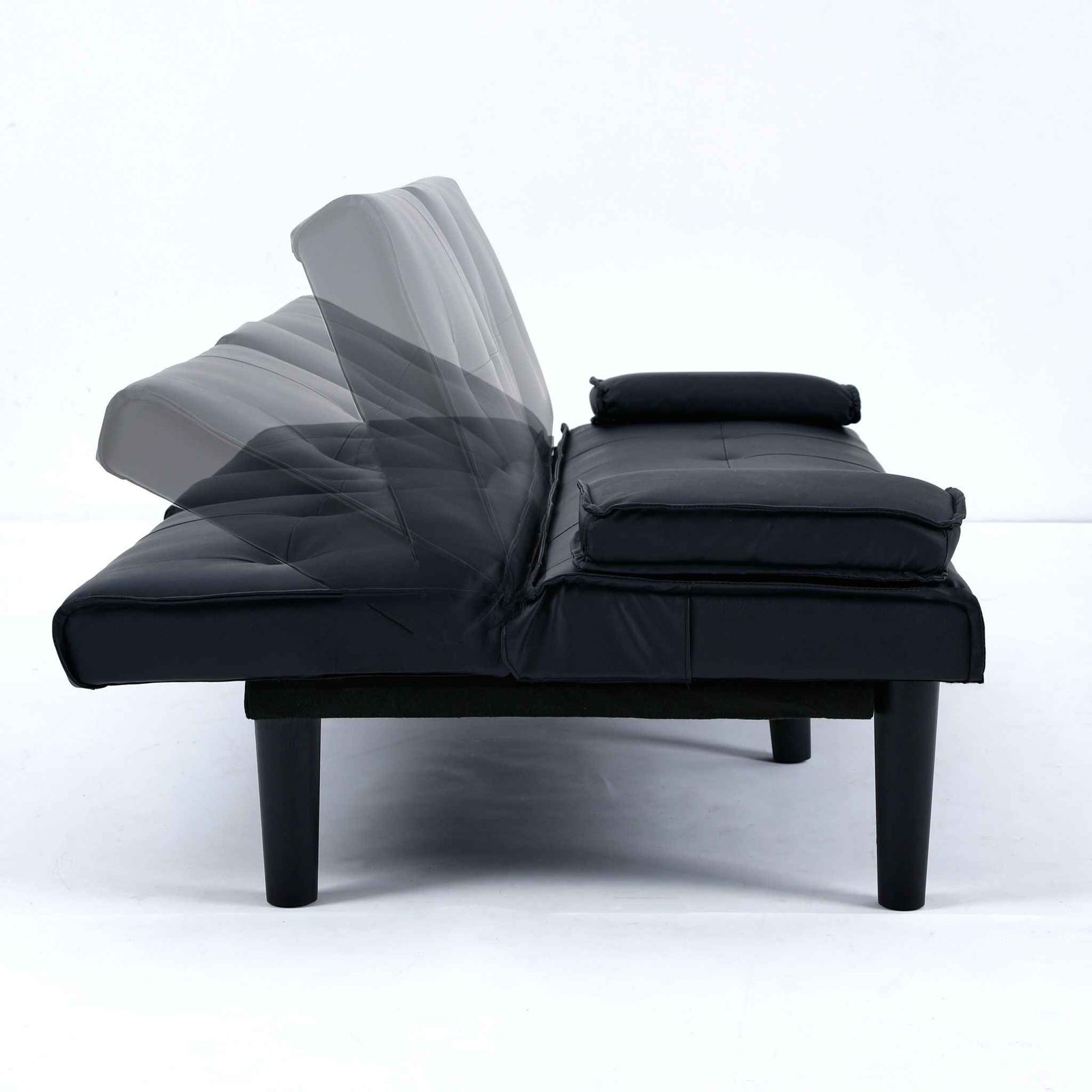 Sofa Bed With Foldable Design And Cup Holder