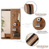 Wall Mounted Full Length Mirror With Shelf And Hook