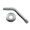 6 in. Shower Arm w/ Flange in Chrome - Tundra Globe