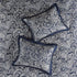 12 Piece Comforter Set with Cotton Bed Sheets Navy Queen