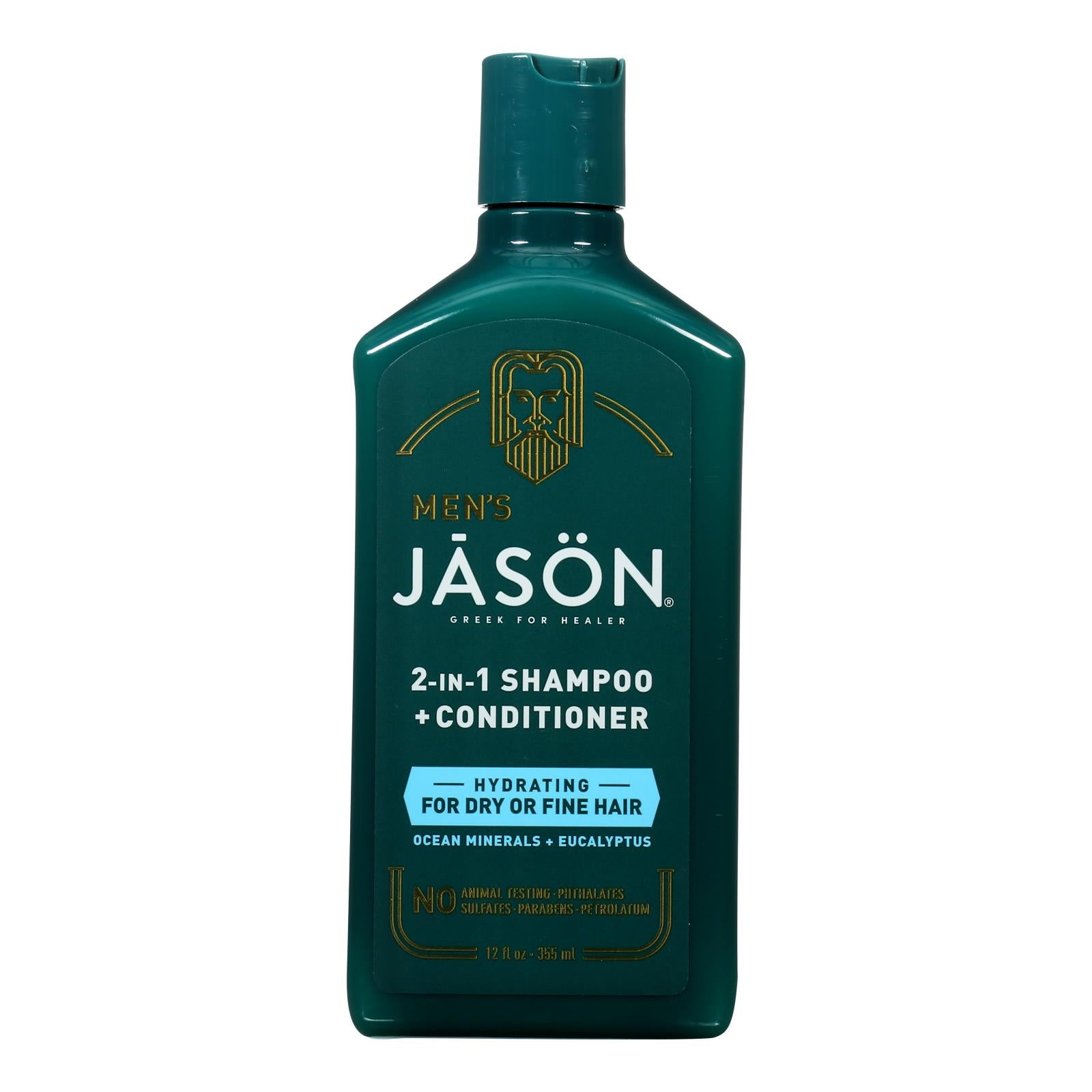 Jason Natural Products - Hydrating 2-in-1 Shampoo & Conditioner - 12 fl oz
