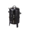 Outdoor Double-Layer Grill Charcoal Wood Fired Braising and Smoking Stove