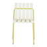 4 Piece Set Of Modern Color Block Designed Single Chairs With Round Table