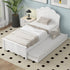 Platform Bed With Headboard And Trundle