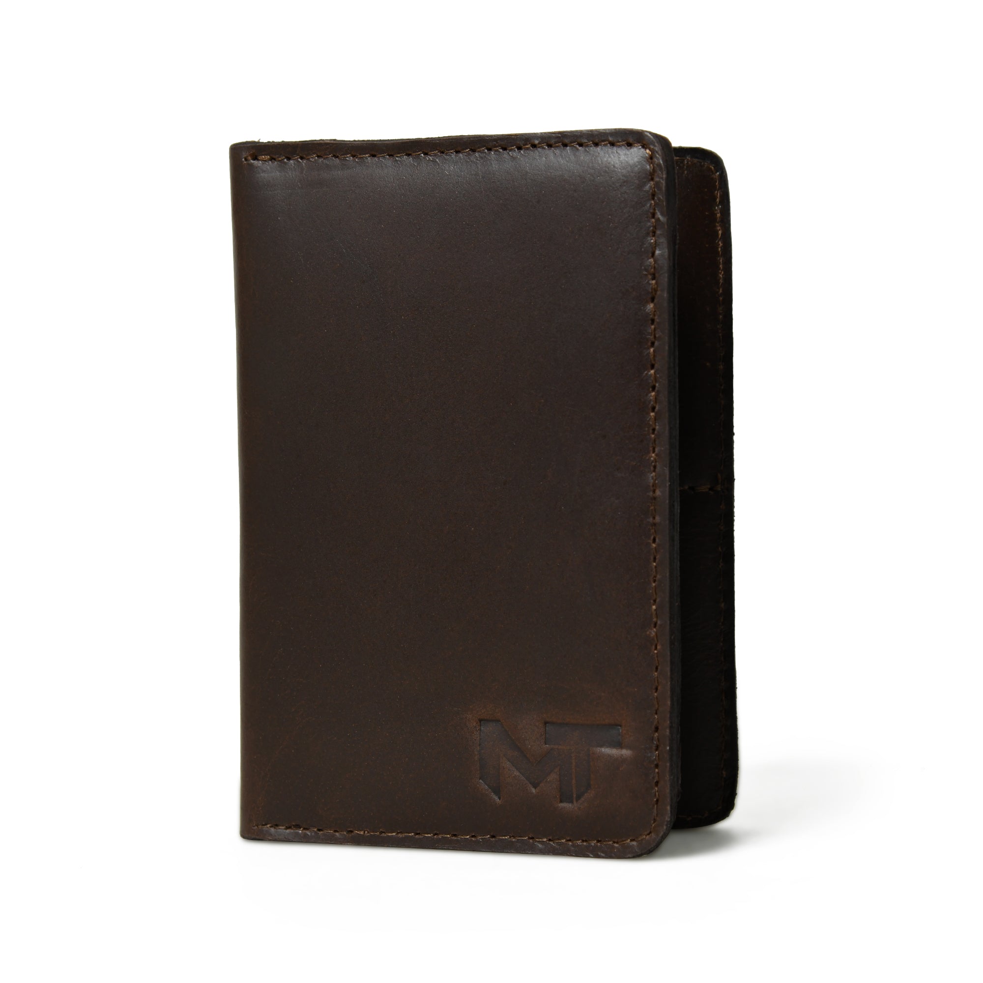PassportPlus Leather Cover- Dark brown