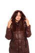 Espresso Shine Insulated Bio-Down Puffer
