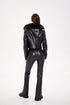 Genuine Polar Fox Real Leather Transformer Jacket
