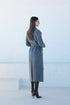 Alaska Classic Cashmere Blend Overcoat in Grey