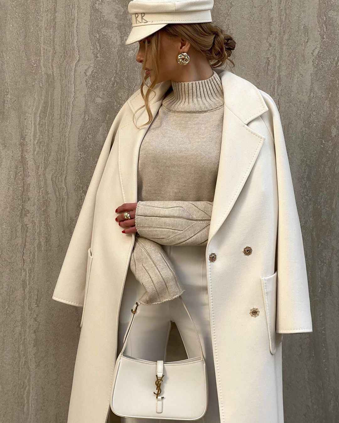Pre-Order. Re-Stock Ships March 5. Factor Classic Wool Blend Overcoat