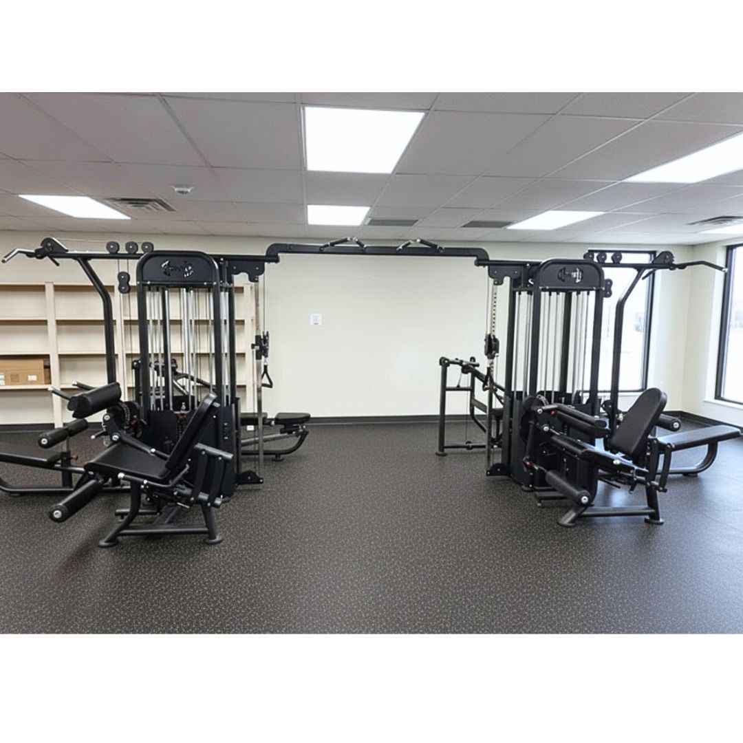 8 Stack Megatron Compact Multi-Gym - Muscle D Fitness - Comprehensive Commercial Grade Space Saving Gym Equipment