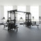 8 Stack Megatron Standard Jungle Gym - 2 Colors - Muscle D Fitness - Black/Silver, Lat Pulldown, Pull-up, Low Row, Single/Double Pulleys