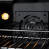 ZLINE 30"Paramount Dual Fuel Range Stainless Steel Matte Black SDRZ-30-MB
