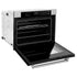 ZLINE 30"Professional True Convection Single Wall Oven, Air Fry, Self Clean, DuraSnow® Stainless Steel WASS-30