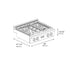 ZLINE 30" Paramount Gas Rangetop DuraSnow® Stainless Steel SRTS-30