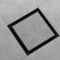 Oil rubbered bronze brass shower drain 4 inch square with ABS base