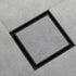 Oil rubbered bronze brass shower drain 4 inch square with ABS base