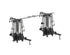 8 Stack Megatron Deluxe Jungle Gym 3 Colors - Muscle D Fitness - Commercial Grade Selectorized Multi-Station