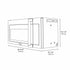 ZLINE 30" Recirculating Over the Range Convection Microwave with Traditional Handle and Charcoal Filters in Fingerprint Resistant SS MWO-OTRCFH-30-SS