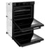 ZLINE 30"Professional True Convection Double Wall Oven, Air Fry, Self Clean Black Stainless Steel WADB-30