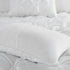 7 Piece Tufted Comforter Set White