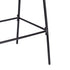Ladd Outdoor Metal Wicker Barstool Set of 2